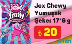 JOX CHEWY YUMUŞAK ŞEKER 17X6 G